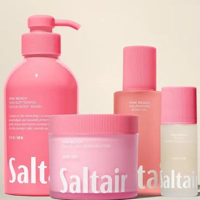Saltair Pink Beach body care set listing photo