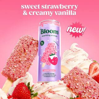 Bloom Strawberry Shortie Energy Drink